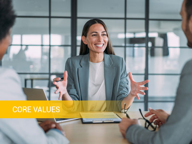 Core Values-About Us