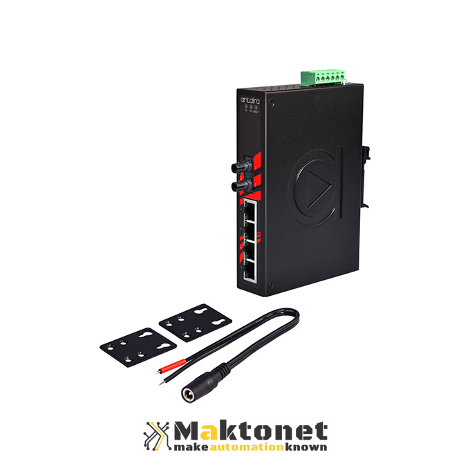 LNX-0501-ST-S3-T-Industrial Unmanaged Ethernet Switch