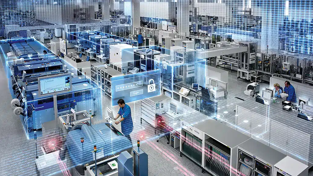 Factory automation using industrial ethernet technology